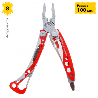 Мультитул LEATHERMAN SKELETOOL RX 7 функций, красный Мультитул LEATHERMAN SKELETOOL RX 7 функций, красный